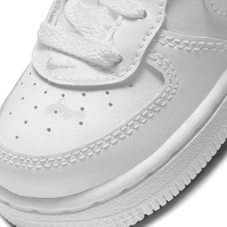 Nike Force 1 LE 'Triple White' (TD) Angle 4