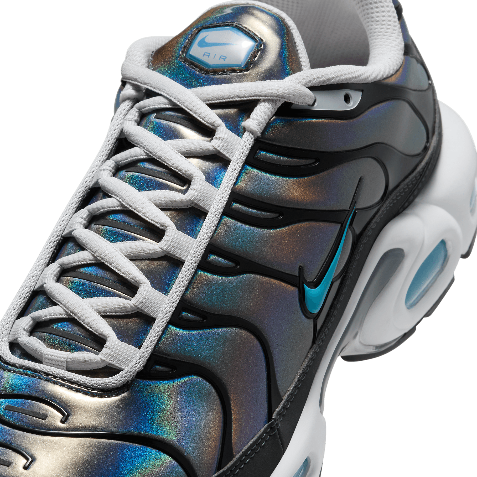 white holographic air max