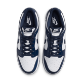 Nike Dunk Low White Midnight Navy Angle 2