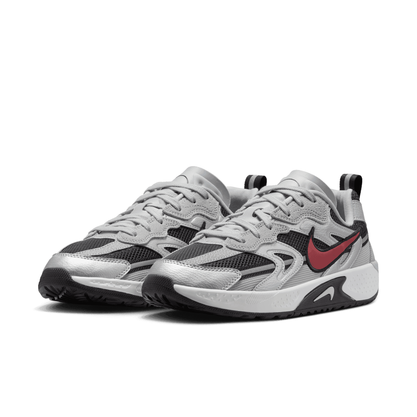 Nike Jam Metallic Silver University Red (W) Angle 2