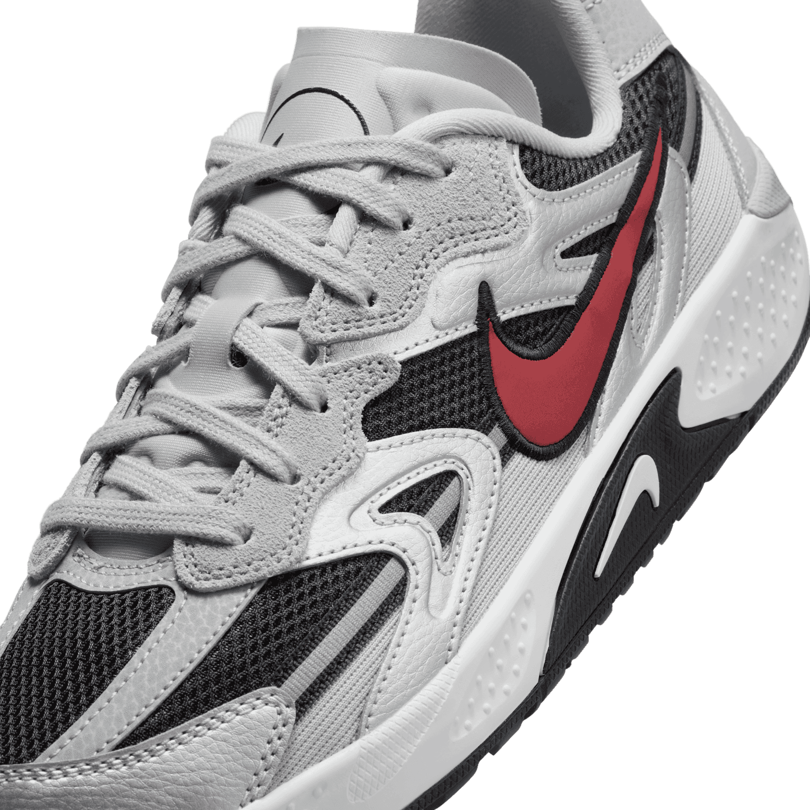 Nike Jam Metallic Silver University Red (W) Angle 4