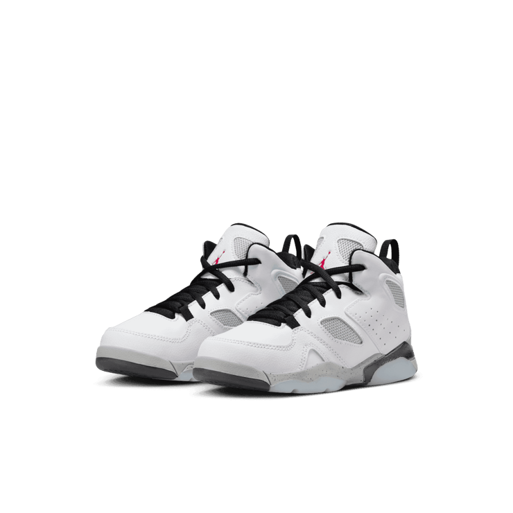 Jordan Flight Club '91 in White | 555470-102 (PS) Angle 2