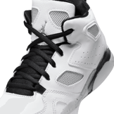 Jordan Flight Club '91 in White | 555470-102 (PS) Angle 4