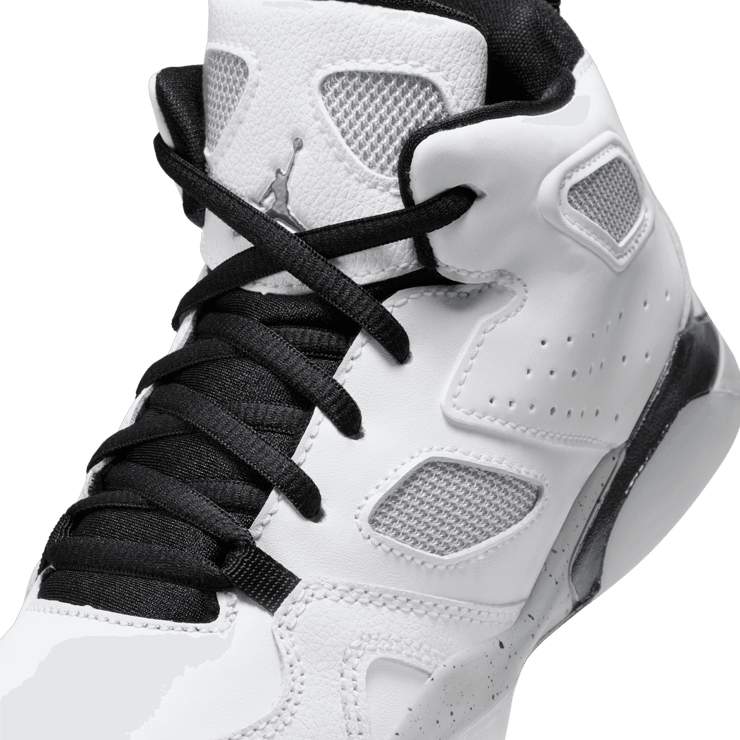 Jordan Flight Club '91 in White | 555470-102 (PS) Angle 4