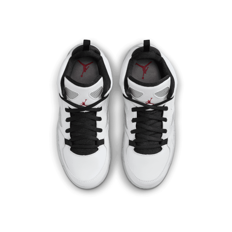 Jordan Flight Club '91 in White | 555470-102 (PS) Angle 1