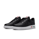 Nike Air Force 1 Low Roses Black White Angle 3