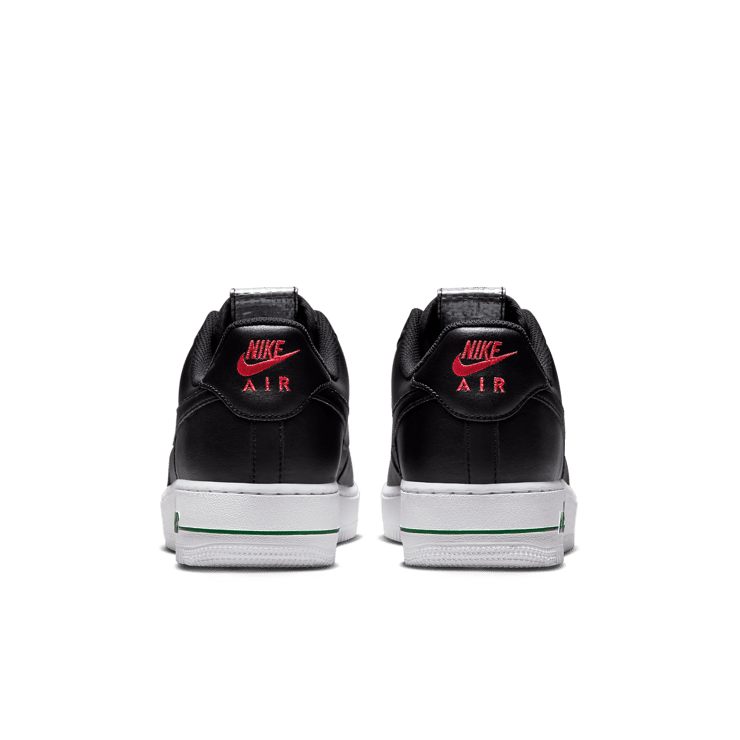 Nike Air Force 1 Low Roses Black White Angle 4