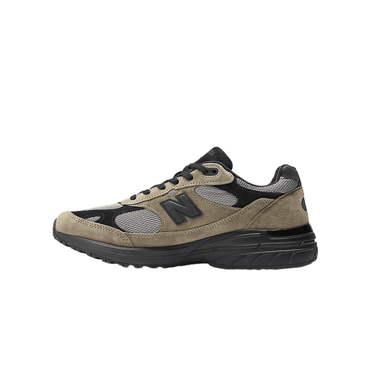 New Balance 993 Made in USA JJJJound Military Urban Grey Black Angle 0
