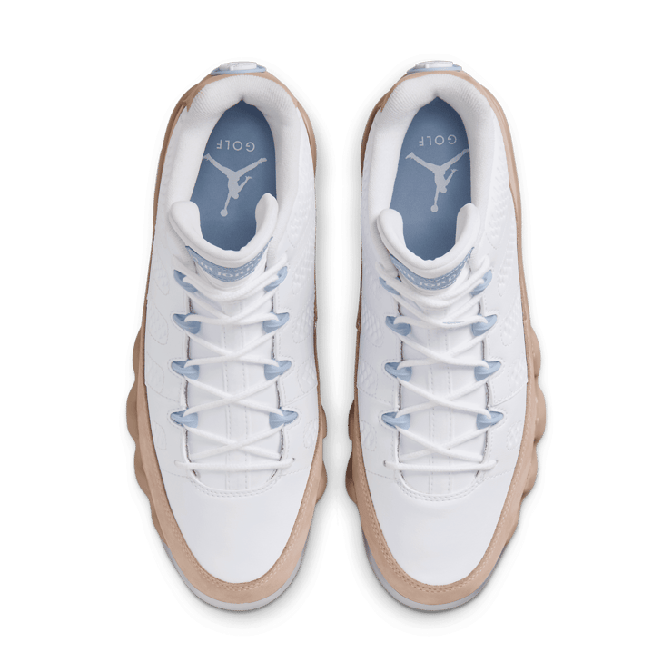 Air Jordan 9 Golf White Linen Angle 2