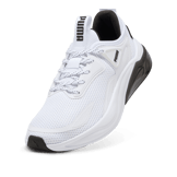 PUMA Cell Thrill in White/Black Angle 2
