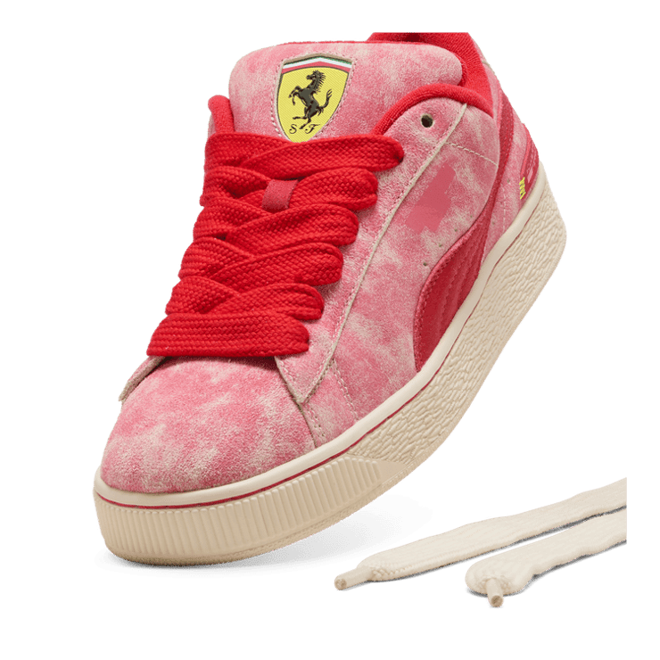 Puma Scuderia Ferrari x Suede XL 'Desert Sun Pack - Rosso Corsa' Angle 2