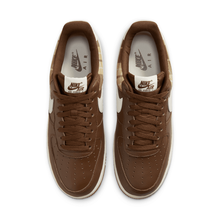 Nike Air Force 1 LX Tartan Cacao Wow Angle 1