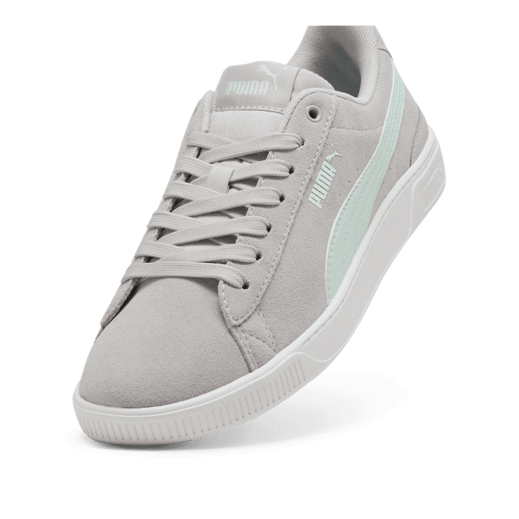 PUMA Vikky V3 Sneakers in Cool Light Grey/Peaceful Blue/White Angle 2