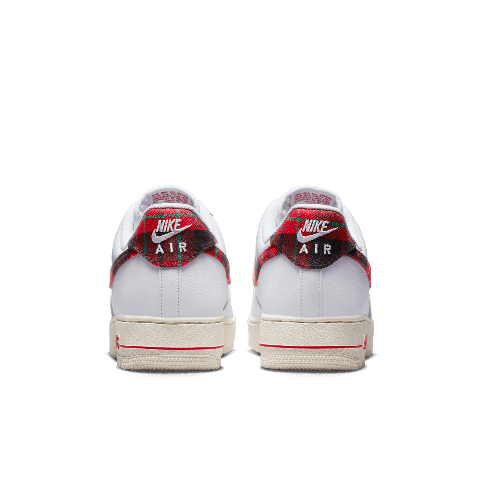 air force 1 low tartan