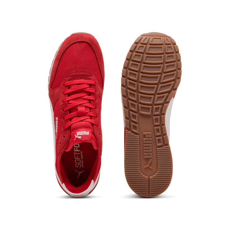 PUMA ST MILER Sneakers in For All Time Red/White/Gum Angle 0