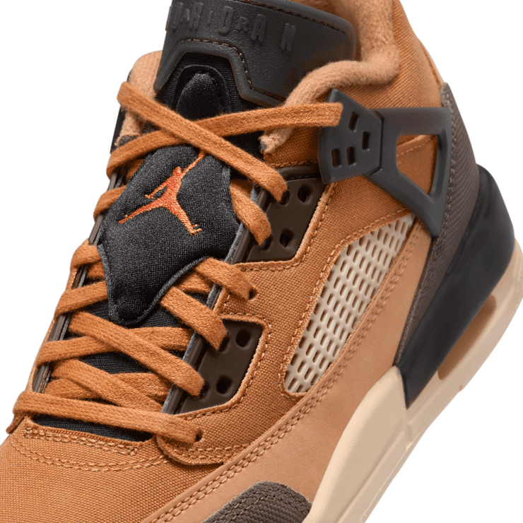 Jordan Spizike Low in Brown | FQ3950-202 (GS) Angle 4