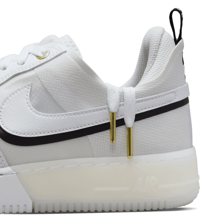 Nike Air Force 1 React White Sail Black Angle 6