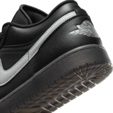 Air Jordan 1 Low Black White Dark Gum Angle 6