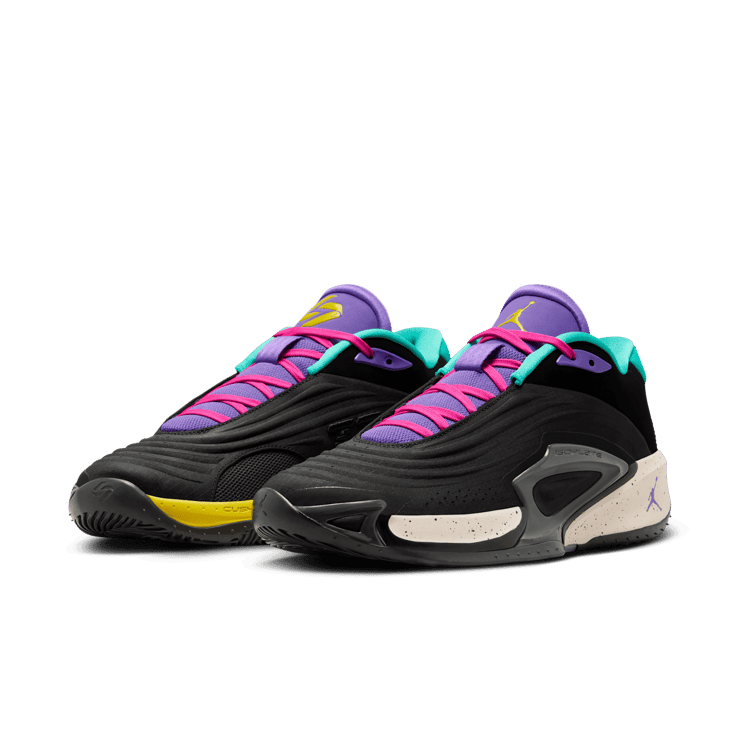 Jordan Luka 3 Black Hyper Grape Angle 2