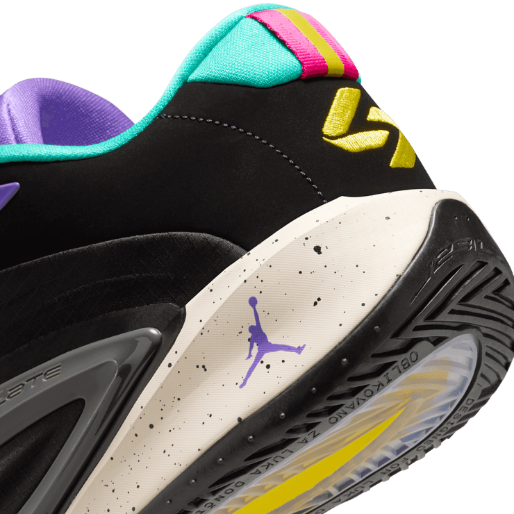 Jordan Luka 3 Black Hyper Grape Angle 5