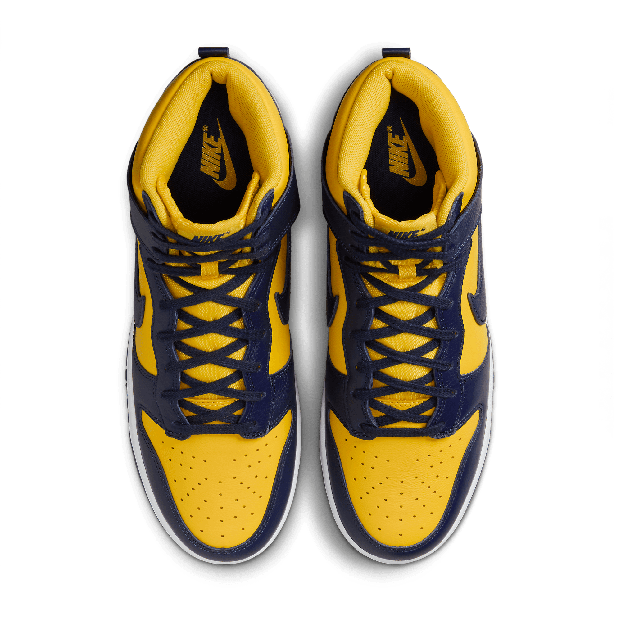 high top michigan dunks