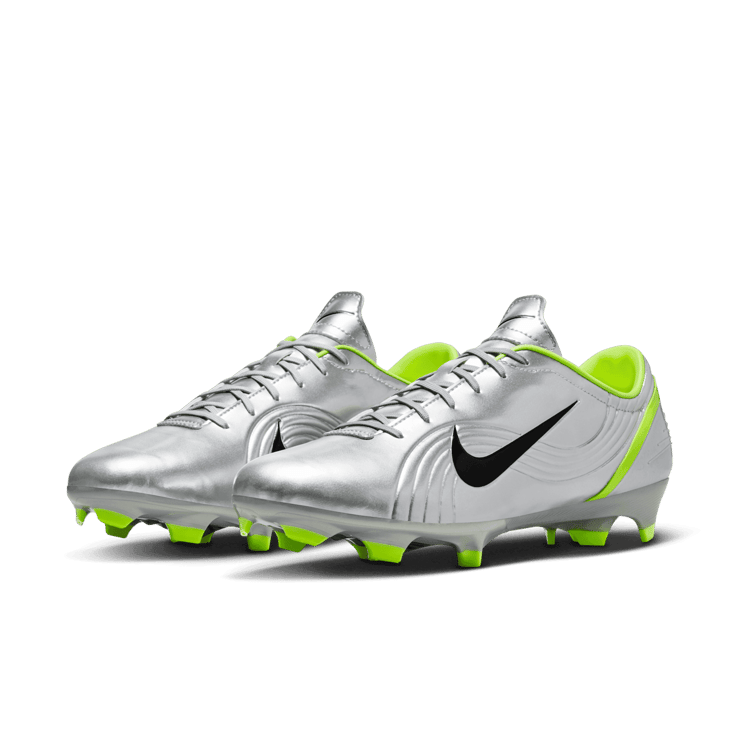 Nike Mercurial Vapor 1 RGN SE FG Chrome Lime Angle 2