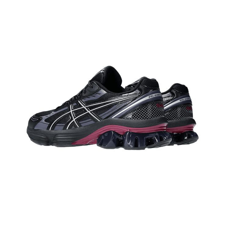 ASICS Gel-Kinetic Fluent Black Black Angle 1