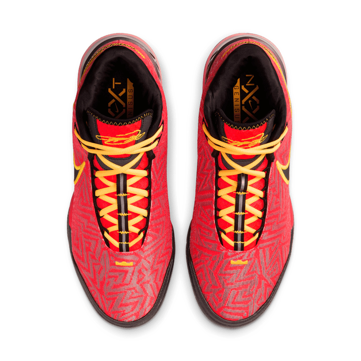 Nike LeBron NXXT Genisus Bright Crimson Sundial Angle 1