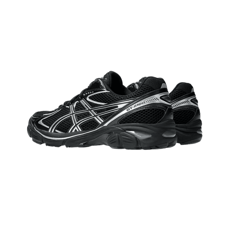 Asics GT-2160 Black Pure Silver Angle 1