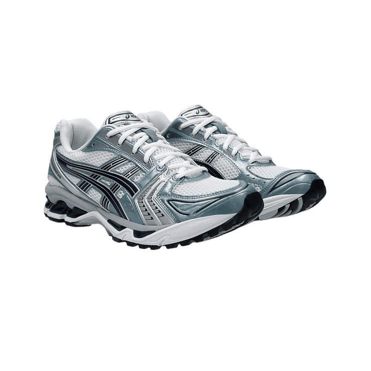 Asics Gel-Kayano 14 White Fjord Grey Angle 0