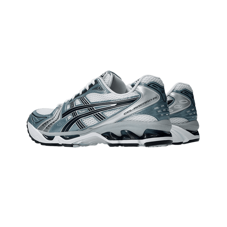 Asics Gel-Kayano 14 White Fjord Grey Angle 1