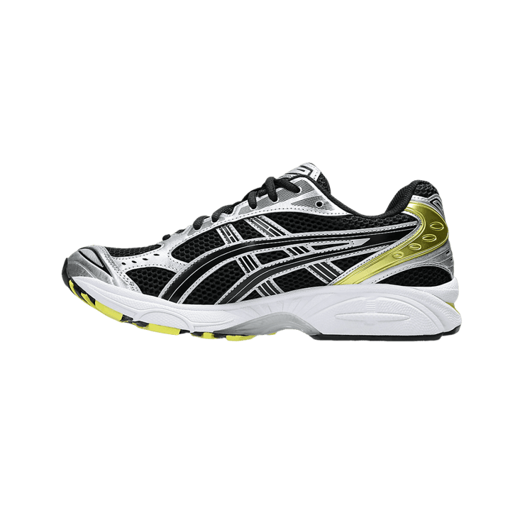 Asics Gel-Kayano 14 Black Lemon Spark Angle 2