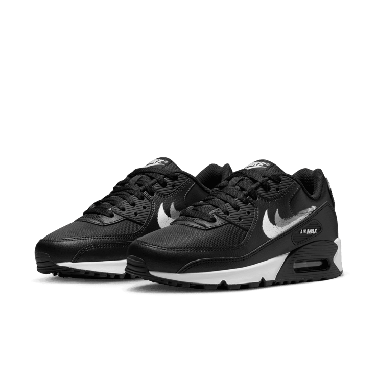 Nike Air Max 90 Spray Paint Swoosh Angle 2