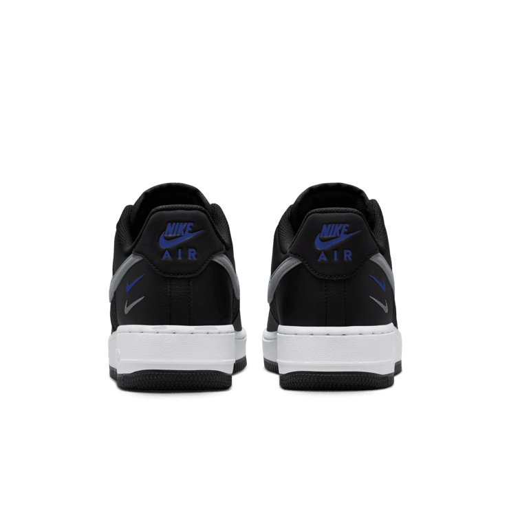 Nike Air Force 1 Low Black Flat Pewter Midnight Navy Angle 4