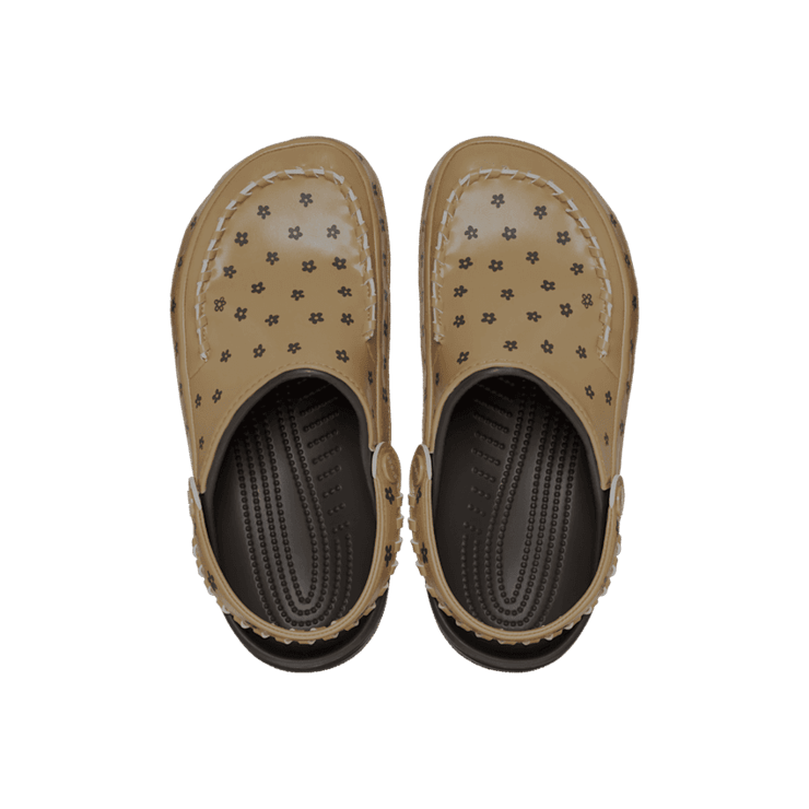 Crocs Classic Clog Story MFG Espresso Angle 1