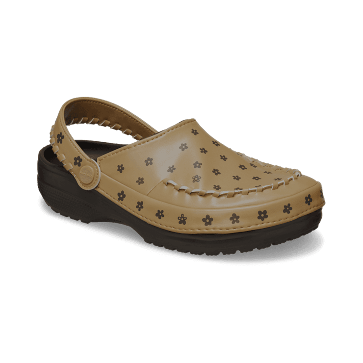 Crocs Classic Clog Story MFG Espresso Angle 3