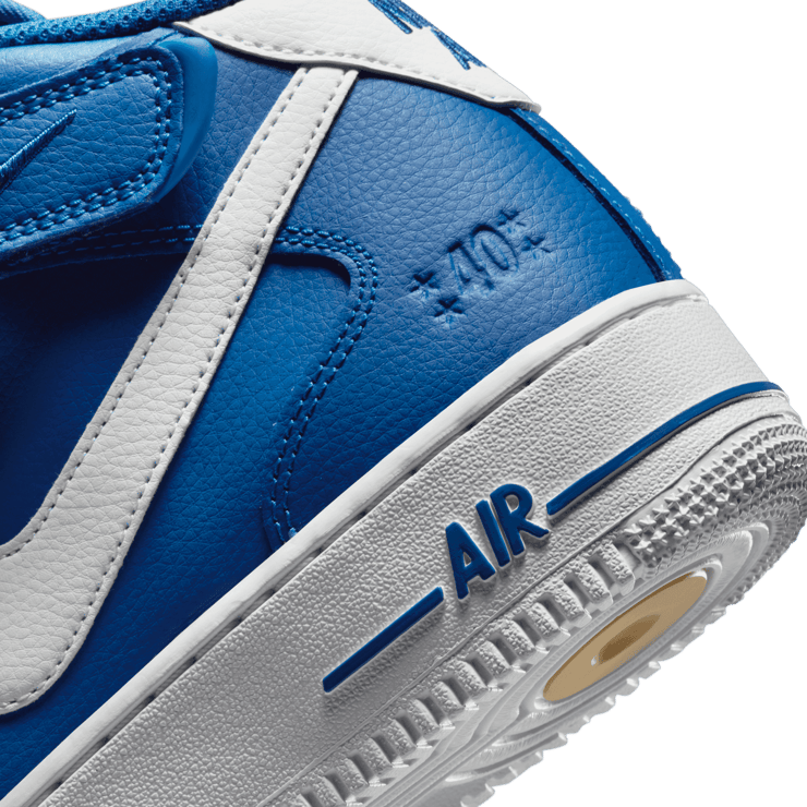 Nike Air Force 1 Mid 40th Anniversary Blue Jay Angle 5