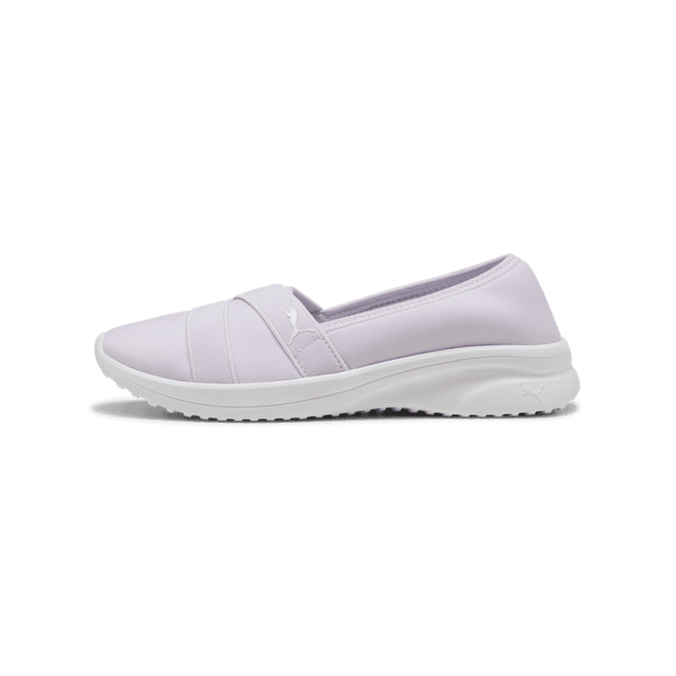 PUMA Adelina 2 Slip-On in Lilac Frost/White Angle 1