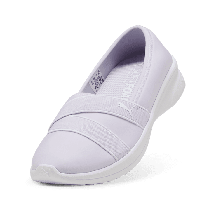 PUMA Adelina 2 Slip-On in Lilac Frost/White Angle 2