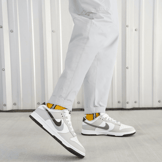 Nike Dunk Low Spray Paint Swoosh Angle 0