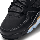 Jordan Flight Club 91  'Black Metallic Gold' (GS) Angle 4