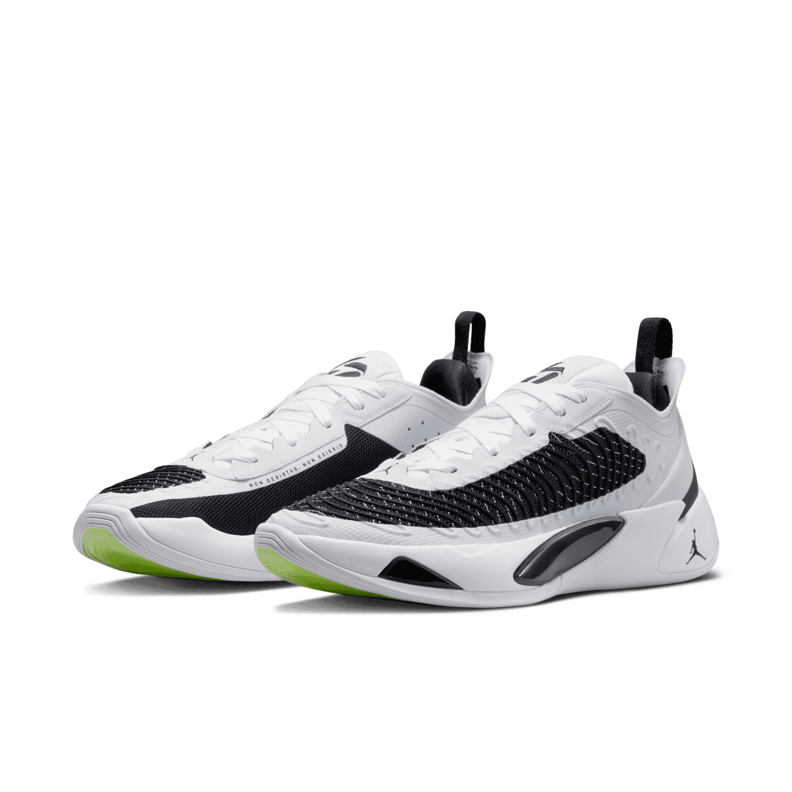 シューズ(男性用) NIKE JORDAN LUKA 1 PF \"White Black\" NIKE AIR JORDAN LUKA 1 WHITE-BLACK-VOLT 