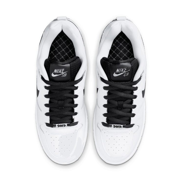 Nike SB Paul Rodriguez Zoom Air Low QS White Black Angle 1