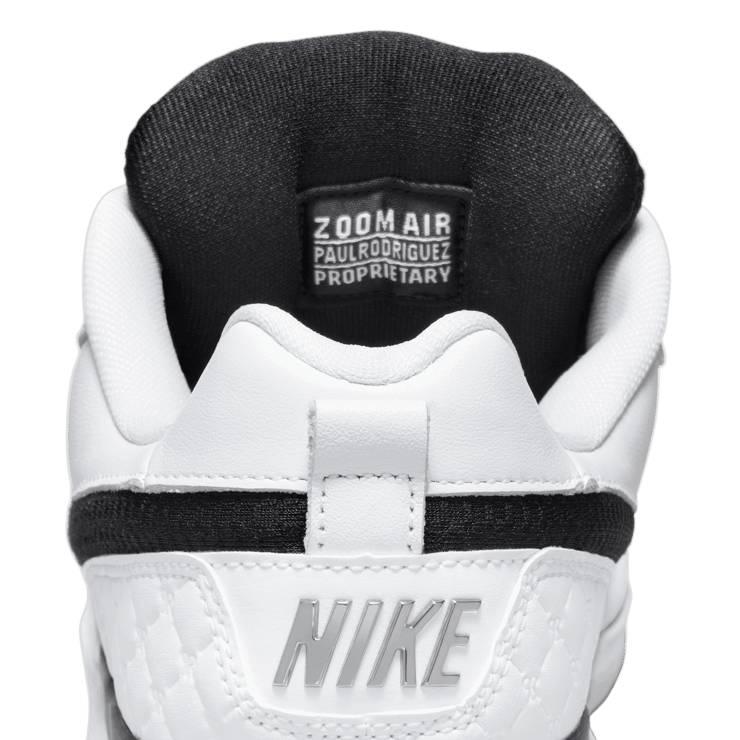 Nike SB Paul Rodriguez Zoom Air Low QS White Black Angle 4