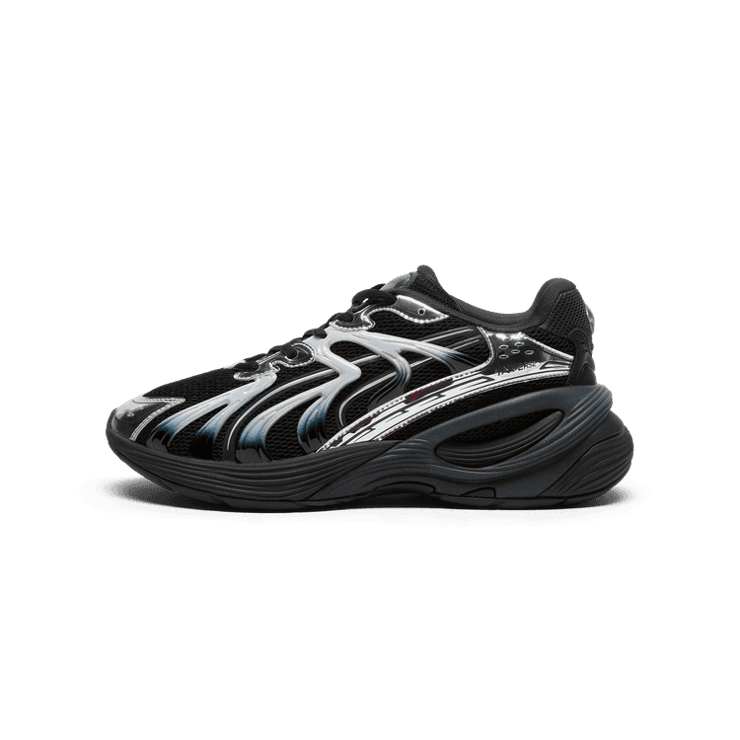Puma Inverse Rev Black Silver Angle 1