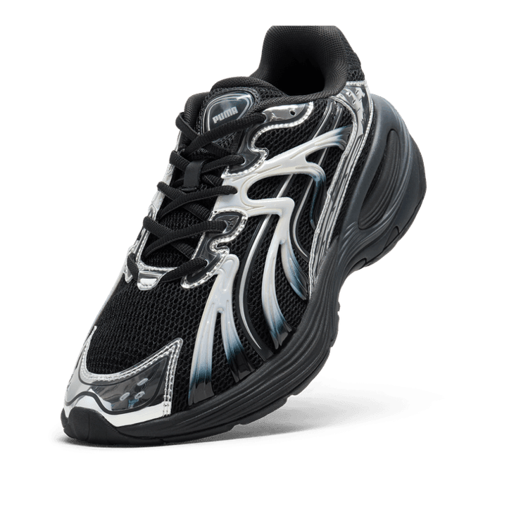 Puma Inverse Rev Black Silver Angle 2