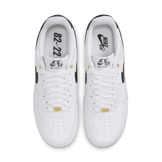 Nike Air Force 1 Low 40th Anniversary White Black Angle 1