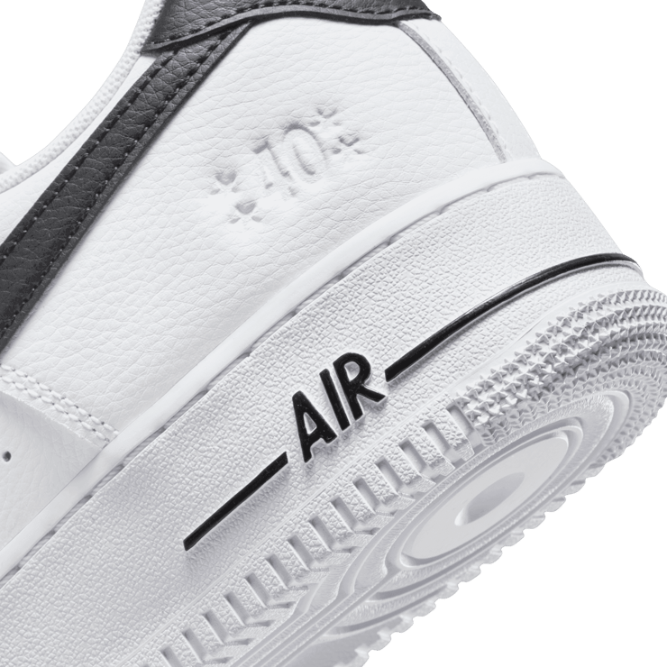 Nike Air Force 1 Low 40th Anniversary White Black Angle 5