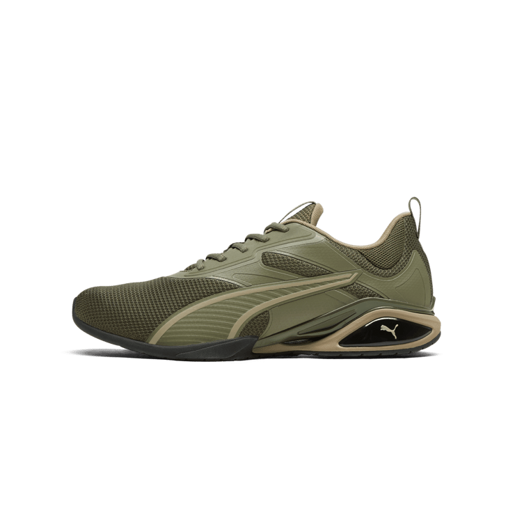 PUMA Neutron Sneakers in Loden Green/Black Angle 0