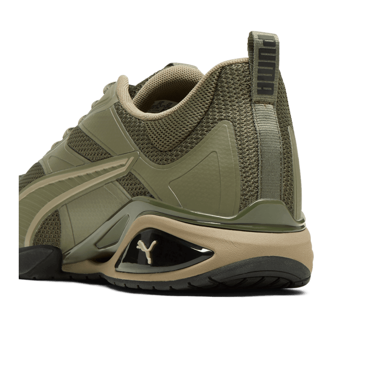 PUMA Neutron Sneakers in Loden Green/Black Angle 4